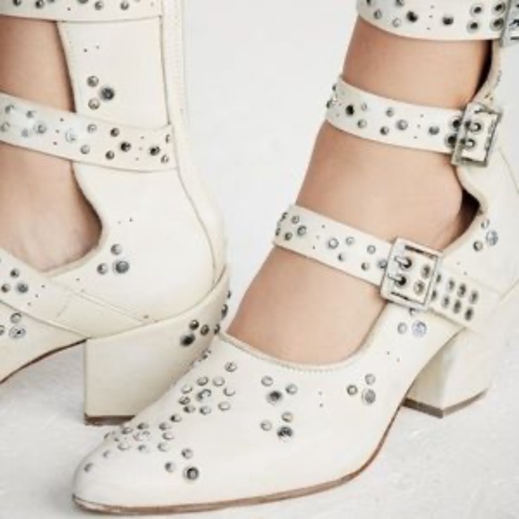 Free People Studded Harvest Moon Shoes - Picture 1 of 5